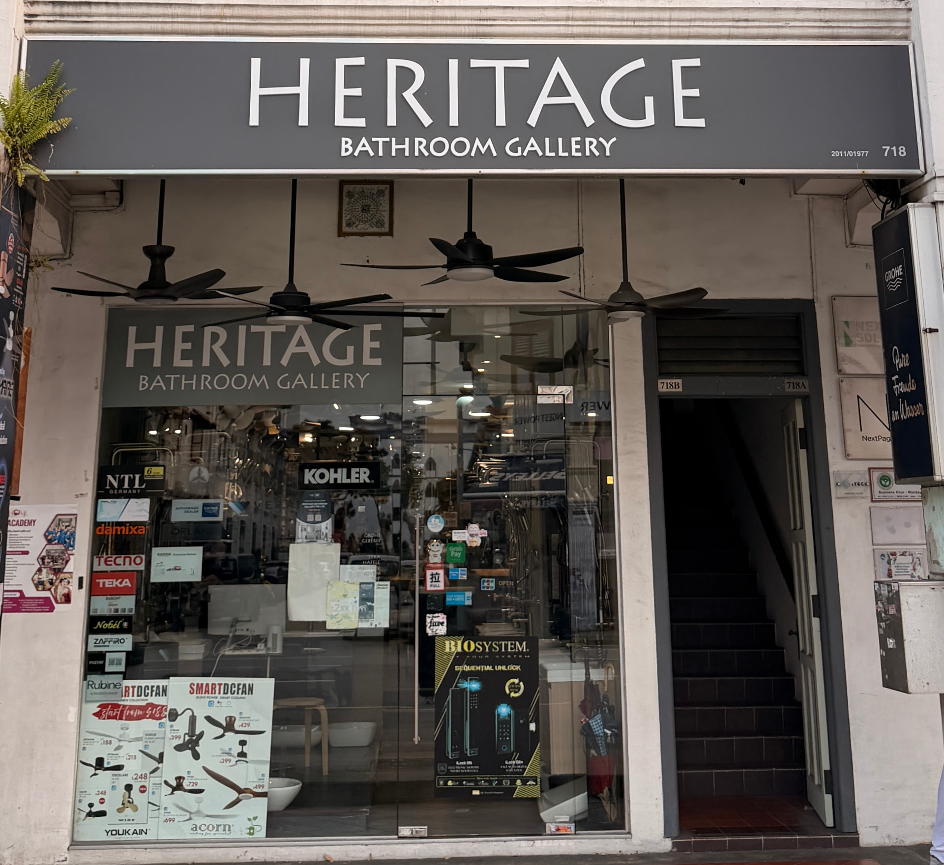 Heritage Bathroom Gallery showroom