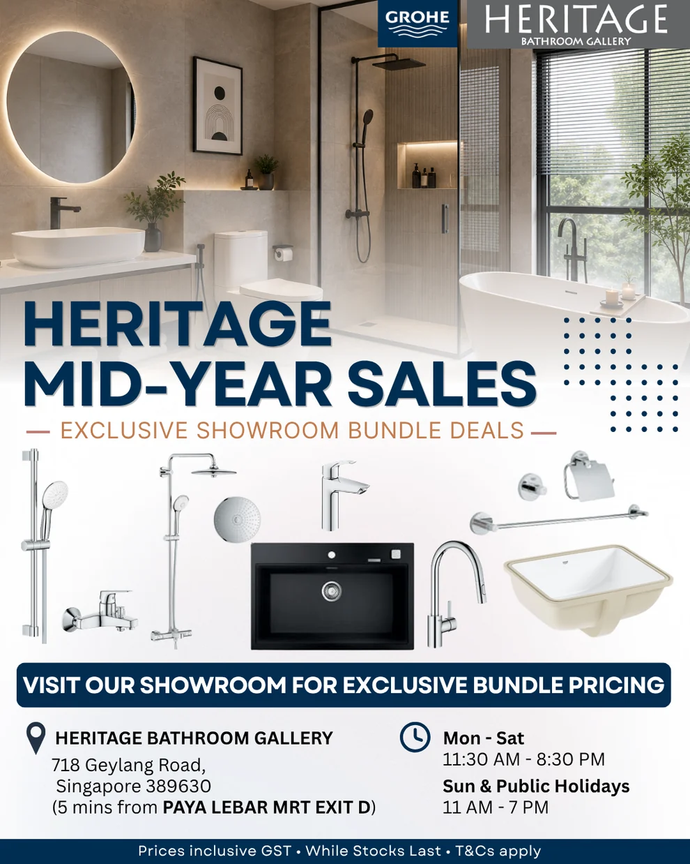 Heritage Mid-Year Sales